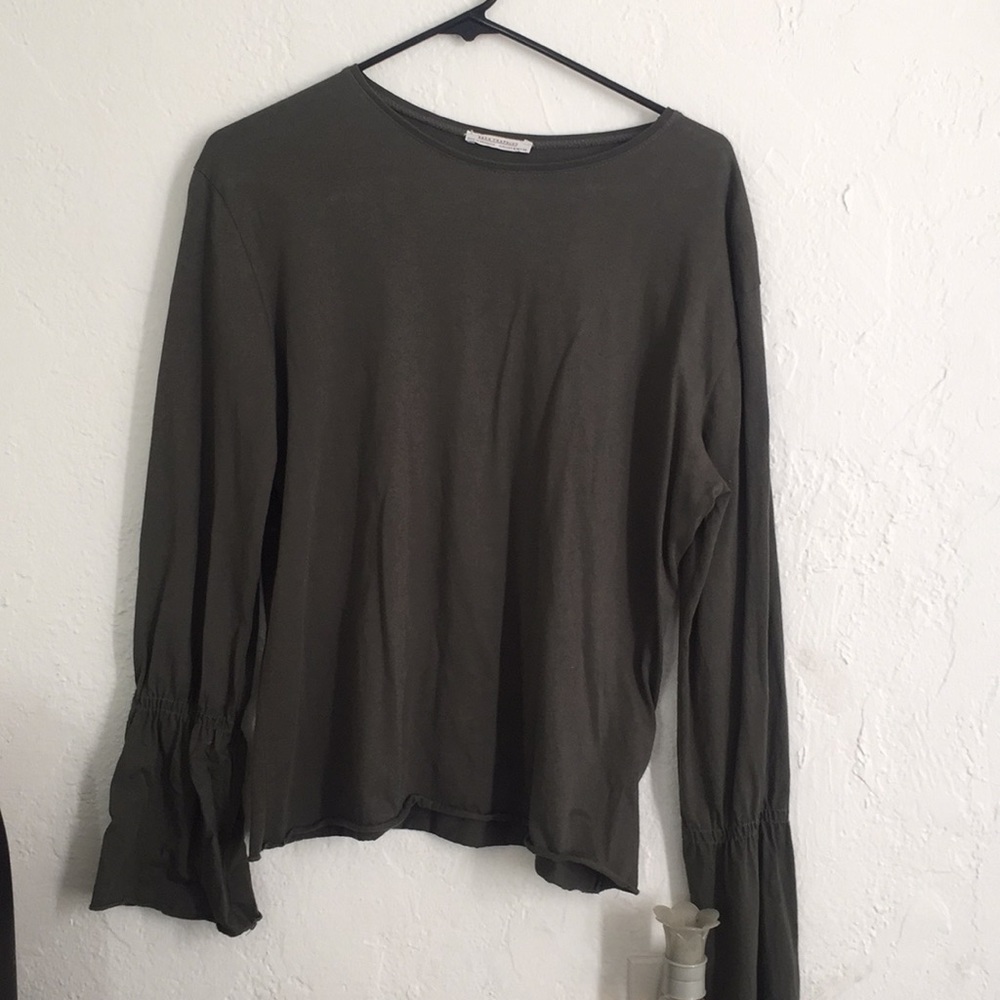 Zara Bell Sleeve Top